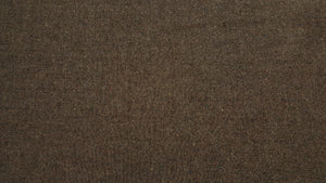 59" Brown Tweed Wool Blend Fabric