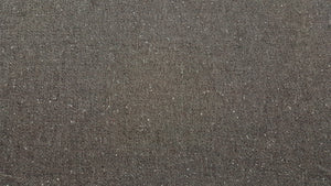 59" Chocolate Brown Tweed Wool Blend Fabric