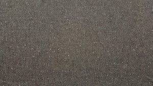 59" Chocolate Brown Tweed Wool Blend Fabric